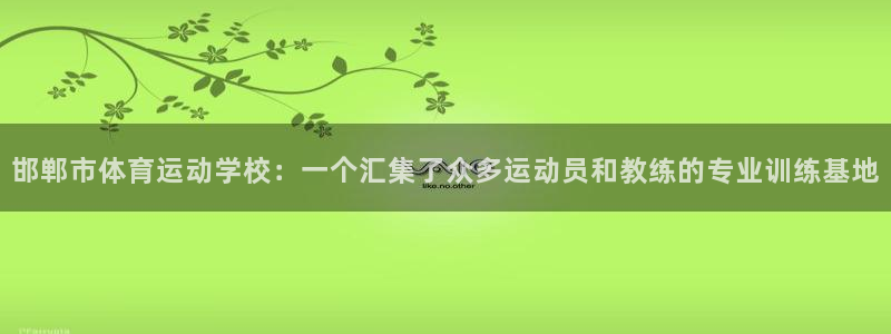 尊龙官网下载平台假的吗是真的吗吗：邯郸市体育运动学校