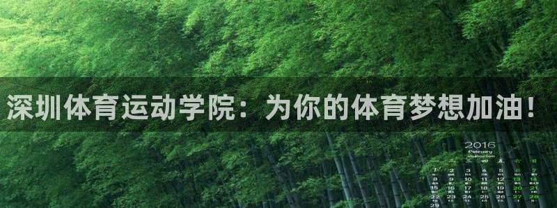 尊龙官网下载平台注册要钱吗是真的吗：深圳体育运动学院
