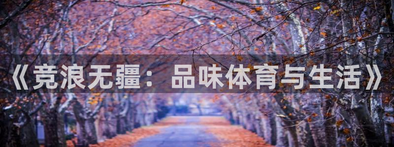 尊龙官网下载招商电话号码：《竞浪无疆：品味体育与生活