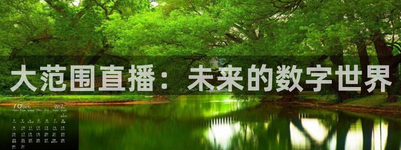 山猫足球体育直播：大范围直播：未来的数字世界